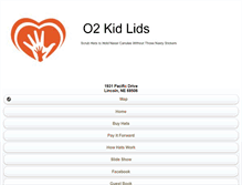 Tablet Screenshot of o2kidlids.com